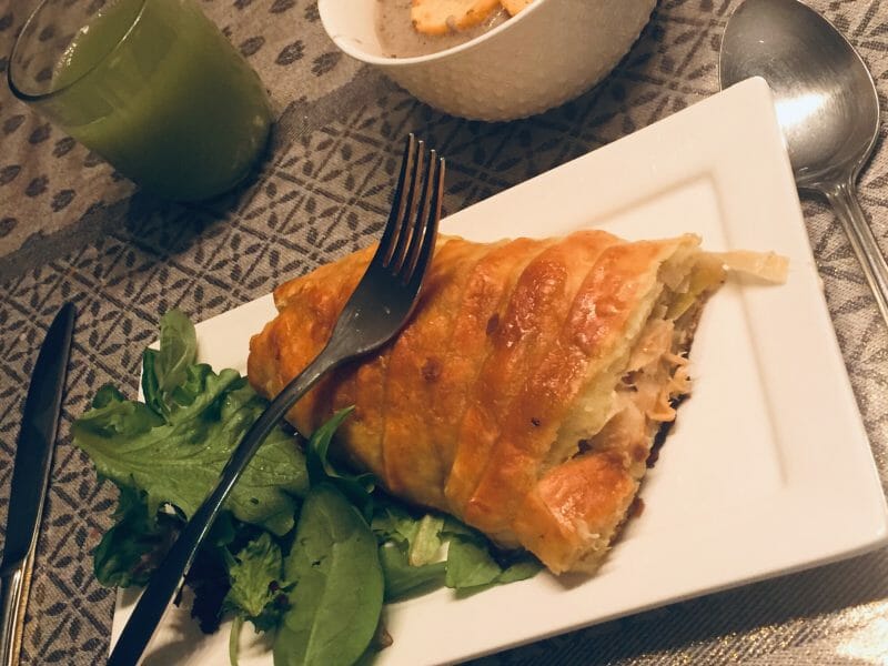 Cliquez pour zoomer ! Feuilleté saumon et poireaux Thermomix par sabrina1280