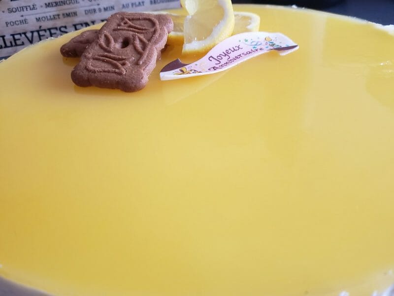 Cliquez pour zoomer ! Bavarois au citron Thermomix par tatiana71986