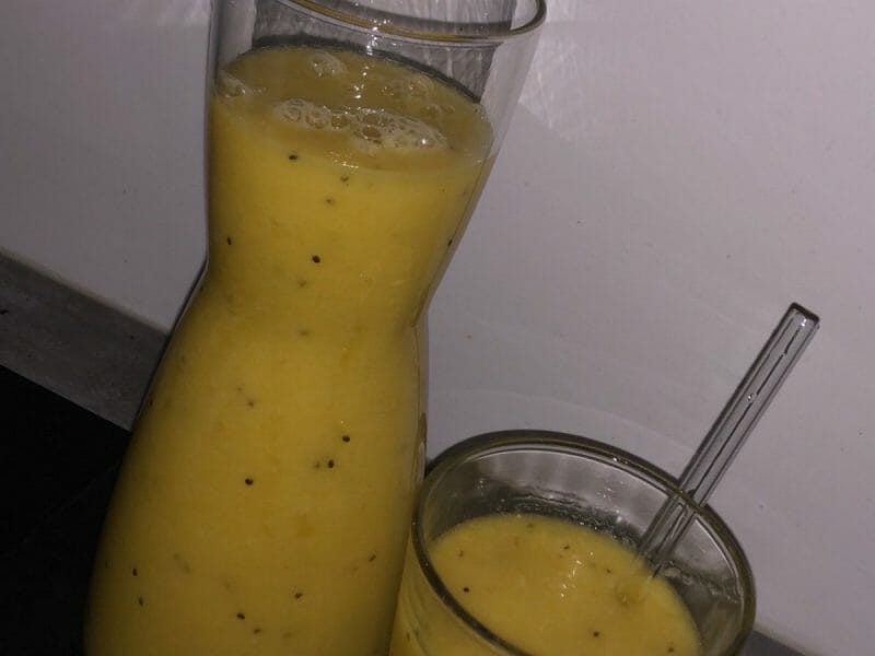 Cliquez pour zoomer ! Smoothie mangue ananas Thermomix par Chahh_