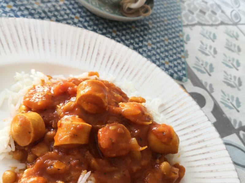 Cliquez pour zoomer ! Rougail saucisse Thermomix par julietal
