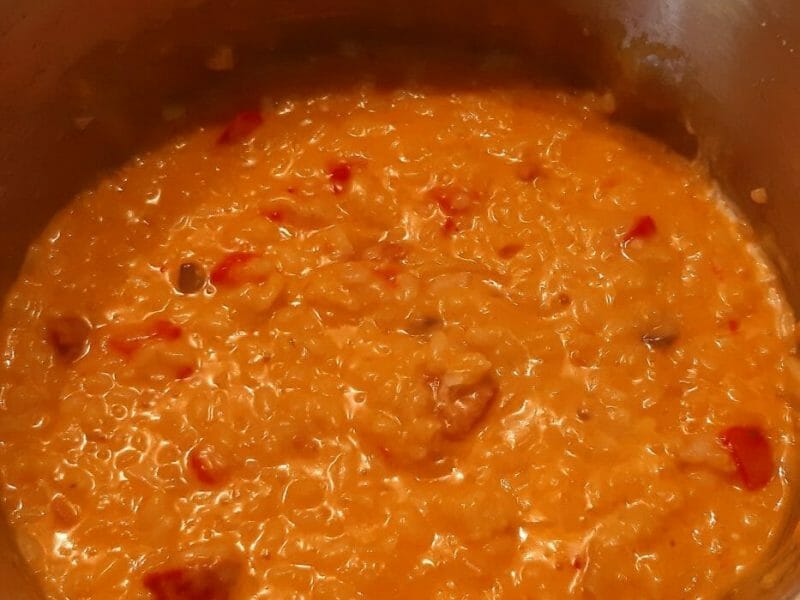 Cliquez pour zoomer ! Risotto au chorizo Thermomix par marie1617