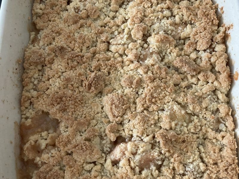 Cliquez pour zoomer ! Crumble aux Pommes Thermomix par marie1617