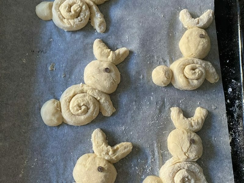 Cliquez pour zoomer ! Brioches lapin de Pâques Thermomix par thomasoceane