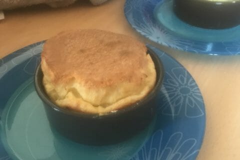 Cliquez pour zoomer ! Soufflé au camembert et calvados Thermomix par priscilla59470