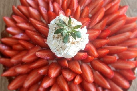 Cliquez pour zoomer ! Tarte aux fraises Thermomix par laaliy