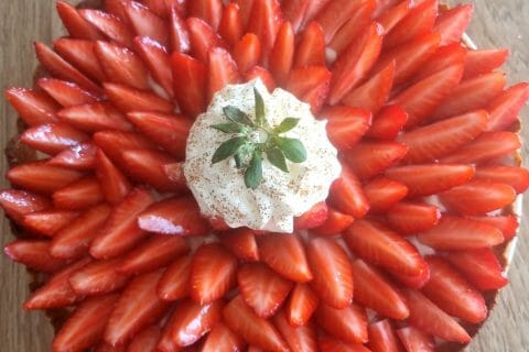 Cliquez pour zoomer ! Tarte aux fraises Thermomix par laaliy