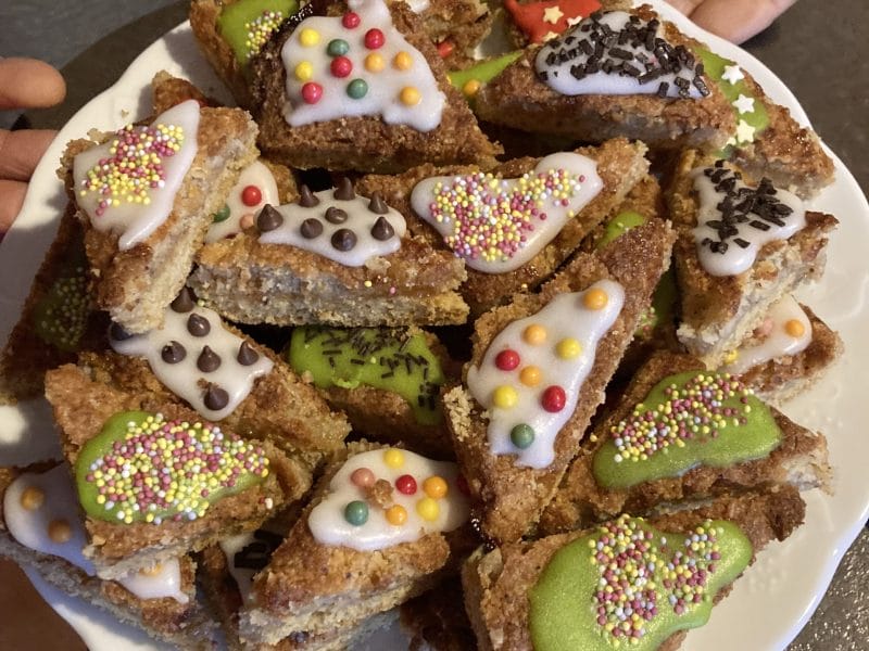 Cliquez pour zoomer ! Triangles aux noisettes Thermomix par pplanque