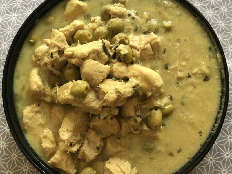 Cliquez pour zoomer ! Tajine de poulet aux olives Thermomix par virginie3057