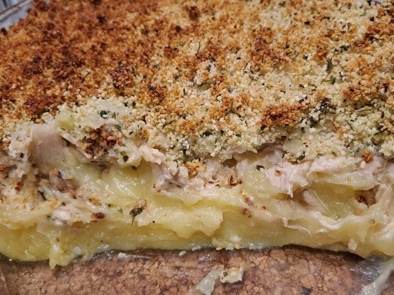 Cliquez pour zoomer ! Parmentier de poulet au chèvre Thermomix par kath85