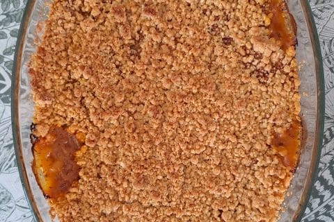 Cliquez pour zoomer ! Crumble aux légumes provençaux Thermomix par kath85