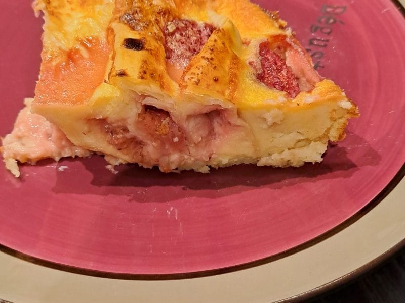 Cliquez pour zoomer ! Clafoutis aux fraises Thermomix par kath85