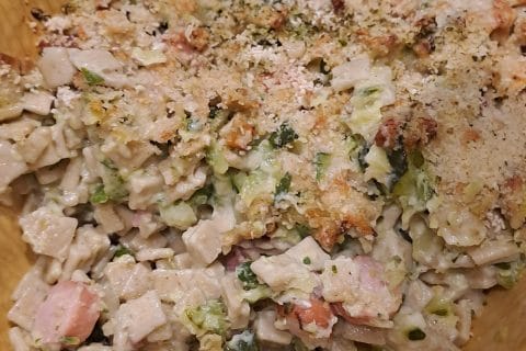 Cliquez pour zoomer ! Gratin de crozets aux courgettes et saumon fumé Thermomix par kath85