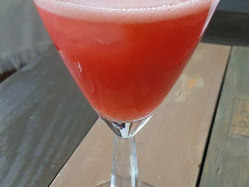 Cliquez pour zoomer ! Shot vodka fraise Thermomix par kath85