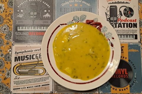 Cliquez pour zoomer ! Soupe aux oeufs et à la coriandre Thermomix par kath85