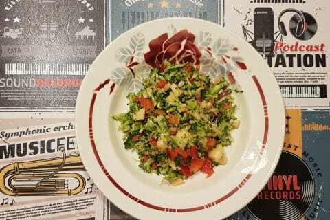 Cliquez pour zoomer ! Salade de brocolis Thermomix par kath85