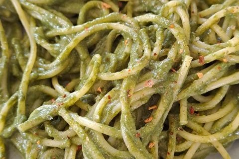 Cliquez pour zoomer ! Tagliatelles à la crème d’épinards Thermomix par kath85