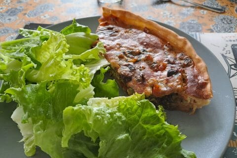 Cliquez pour zoomer ! Quiche aux épinards et au poivron rouge Thermomix par kath85