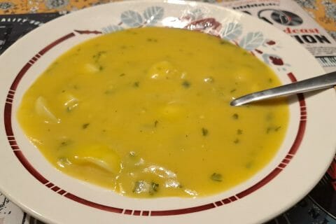 Cliquez pour zoomer ! Soupe aux oeufs et à la coriandre Thermomix par kath85