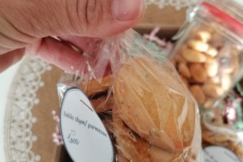 Cliquez pour zoomer ! Sablés au parmesan Thermomix par cindy85000