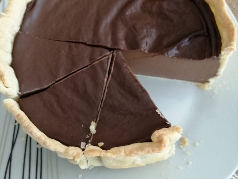 Cliquez pour zoomer ! Flan pâtissier au chocolat Thermomix par cindy85000