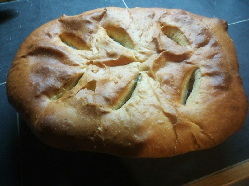 Cliquez pour zoomer ! Pompe de Noël à l’huile d’olive Thermomix par Sissi72