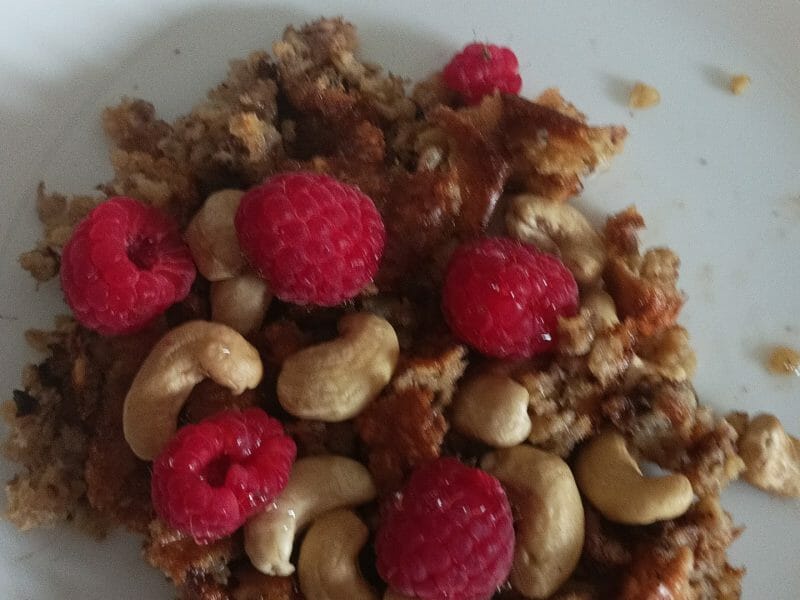 Cliquez pour zoomer ! Bowl cake banane et pépites de chocolat Thermomix par Aurel85