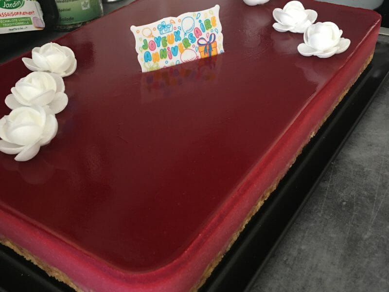 Cliquez pour zoomer ! Bavarois aux framboises Thermomix par Laetitia1