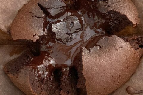 Cliquez pour zoomer ! Moelleux au chocolat cœur fondant Thermomix par laely