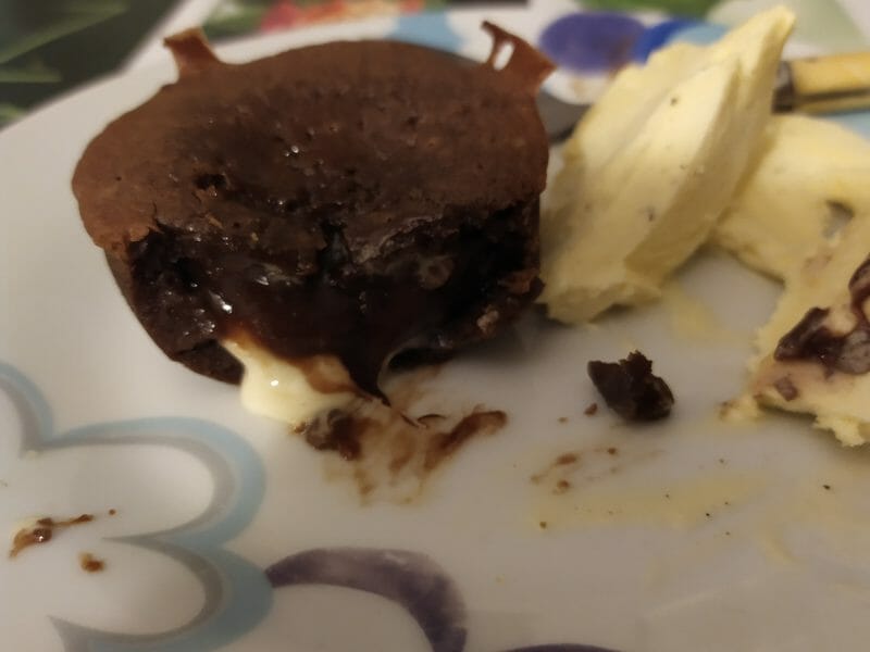 Cliquez pour zoomer ! Fondants aux deux chocolats Thermomix par momsofliam