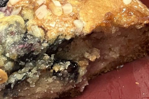 Cliquez pour zoomer ! Gâteau amandes et fruits rouges Thermomix par wawa2020