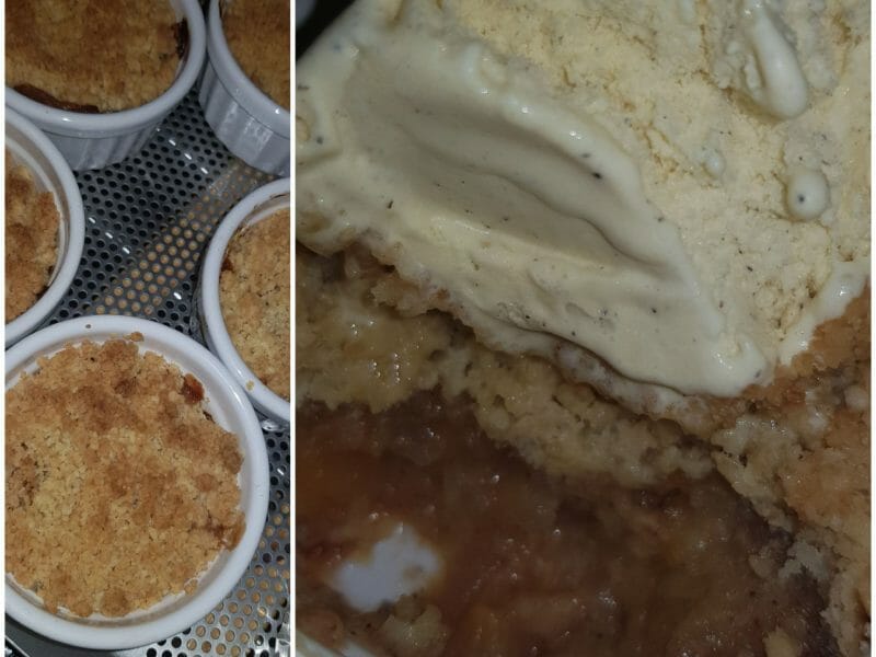 Cliquez pour zoomer ! Crumble au kaki Thermomix par wawa2020