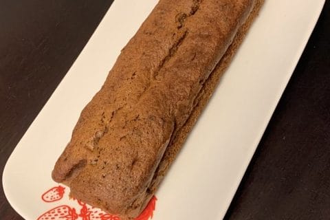 Cliquez pour zoomer ! Cake au chocolat et à la banane Thermomix par wawa2020