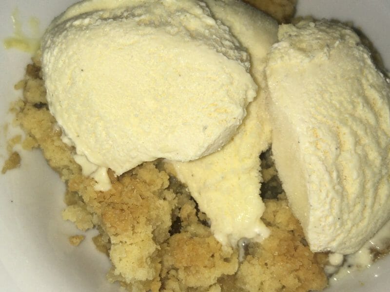 Cliquez pour zoomer ! Crumble aux Pommes Thermomix par manaloub