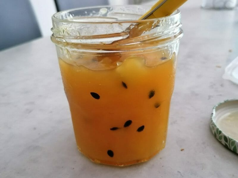 Cliquez pour zoomer ! Confiture de mangues et fruits de la passion Thermomix par tazette81