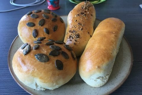 Cliquez pour zoomer ! Buns burger Thermomix par Bidi