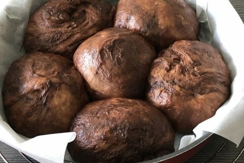Cliquez pour zoomer ! Brioche tout chocolat Thermomix par Bidi