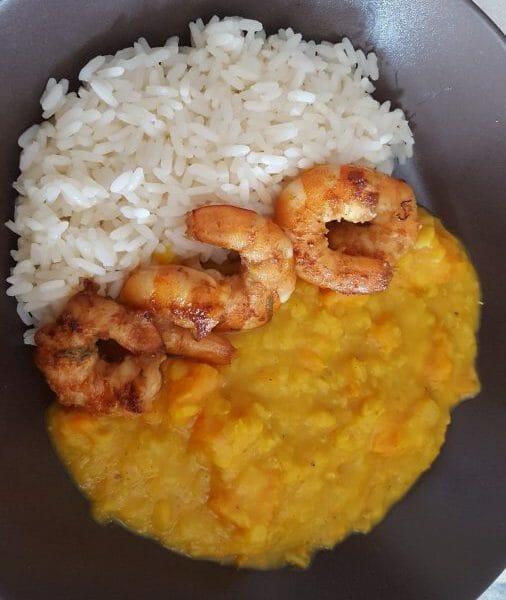 Cliquez pour zoomer ! Dhal de patate douce et de lentilles corail Thermomix par RoxaneP33