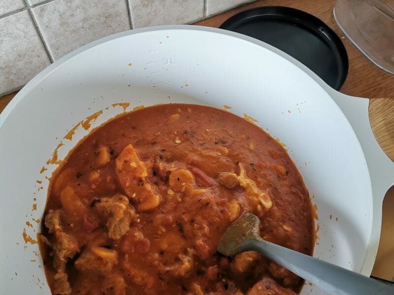 Cliquez pour zoomer ! Veau Marengo Thermomix par laeti29120