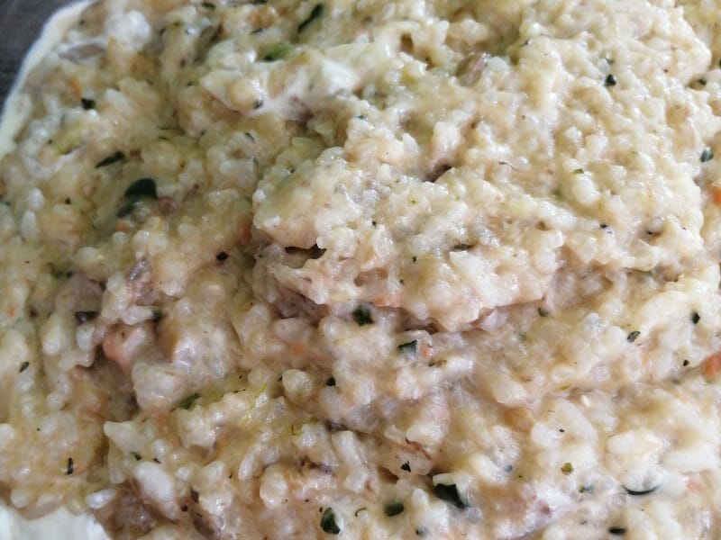 Cliquez pour zoomer ! Risotto champignons et courgettes Thermomix par angela_13