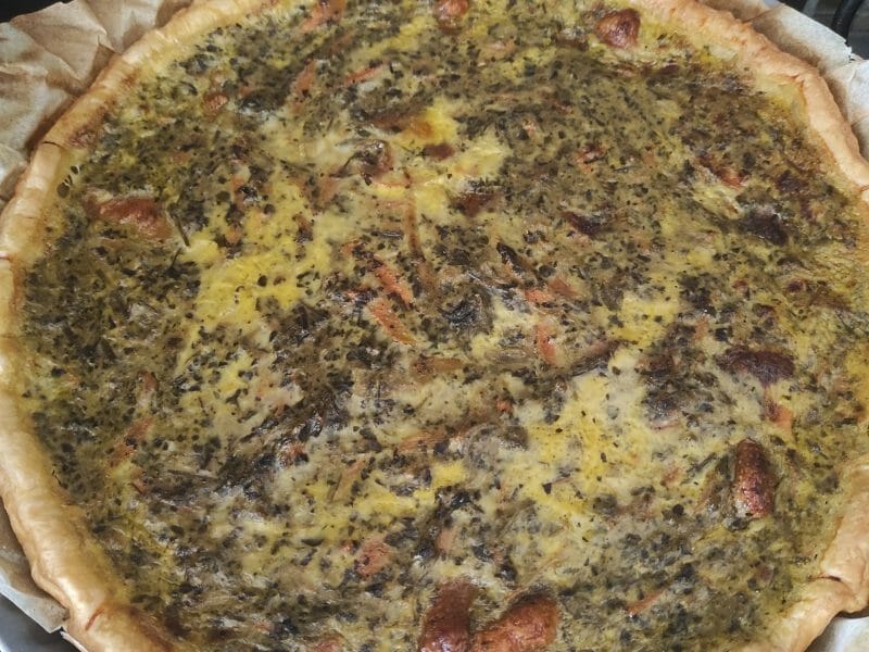 Cliquez pour zoomer ! Quiche aux fanes de radis Thermomix par angela_13