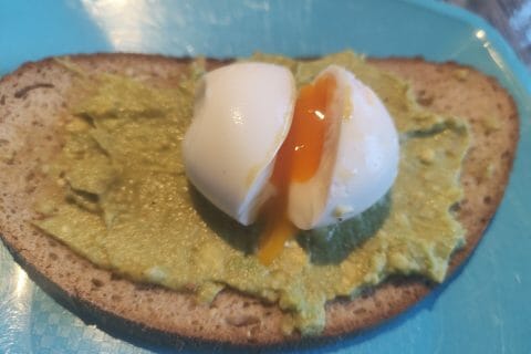 Tartine avocat et oeuf mollet Thermomix par johanna_55