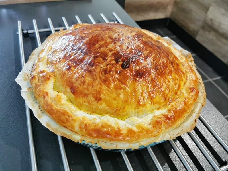 Cliquez pour zoomer ! Tourte au poulet et aux champignons Thermomix par elys