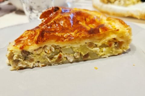 Cliquez pour zoomer ! Tourte au poulet et aux champignons Thermomix par elys