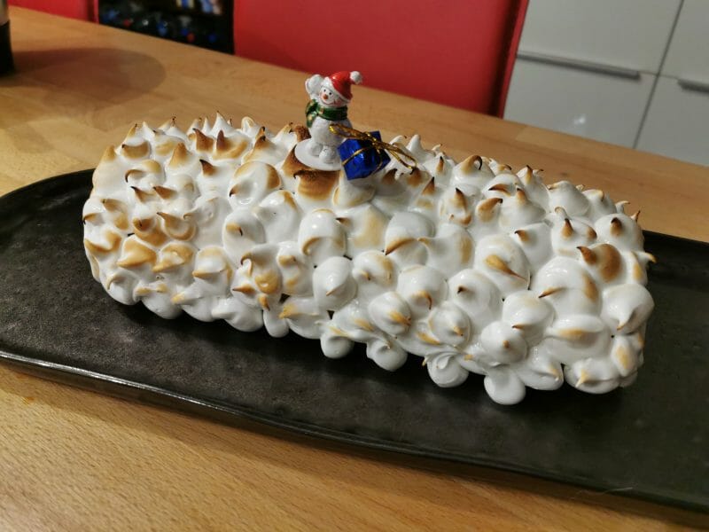 Cliquez pour zoomer ! Bûche au citron meringuée Thermomix par elys