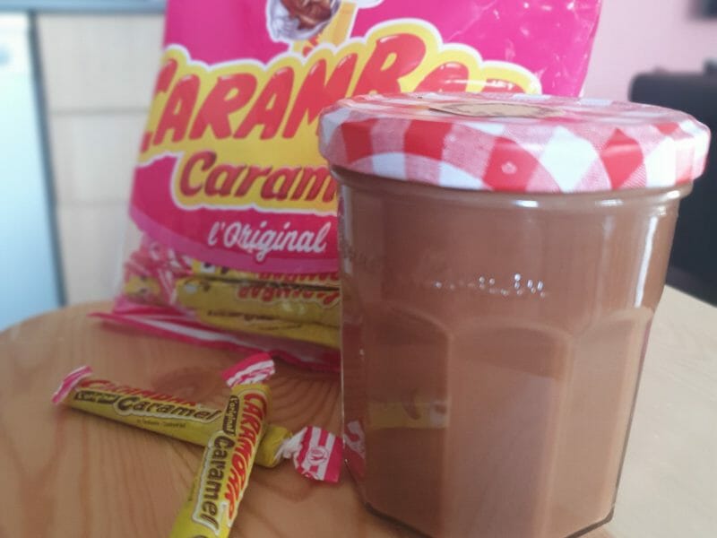Cliquez pour zoomer ! Pâte à tartiner aux carambars Thermomix par blandinounelle