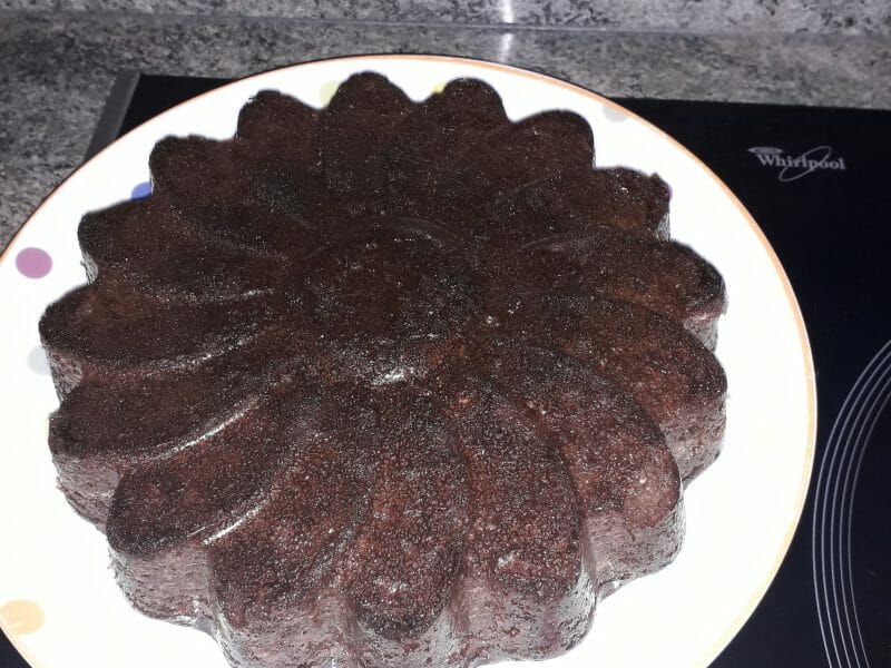 Cliquez pour zoomer ! Gâteau au chocolat et courgettes Thermomix par Mandine