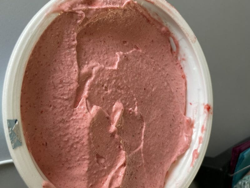Cliquez pour zoomer ! Glace à la fraise Thermomix par jessmattim
