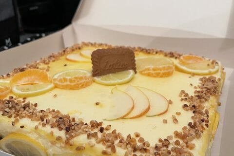 Cliquez pour zoomer ! Bavarois au citron Thermomix par sonia_139