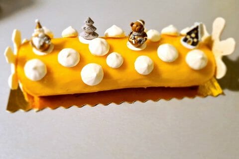 Cliquez pour zoomer ! Bûche au citron meringuée Thermomix par chanitou