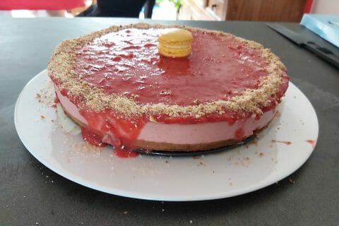 Cliquez pour zoomer ! Bavarois aux fraises Thermomix par carinette56